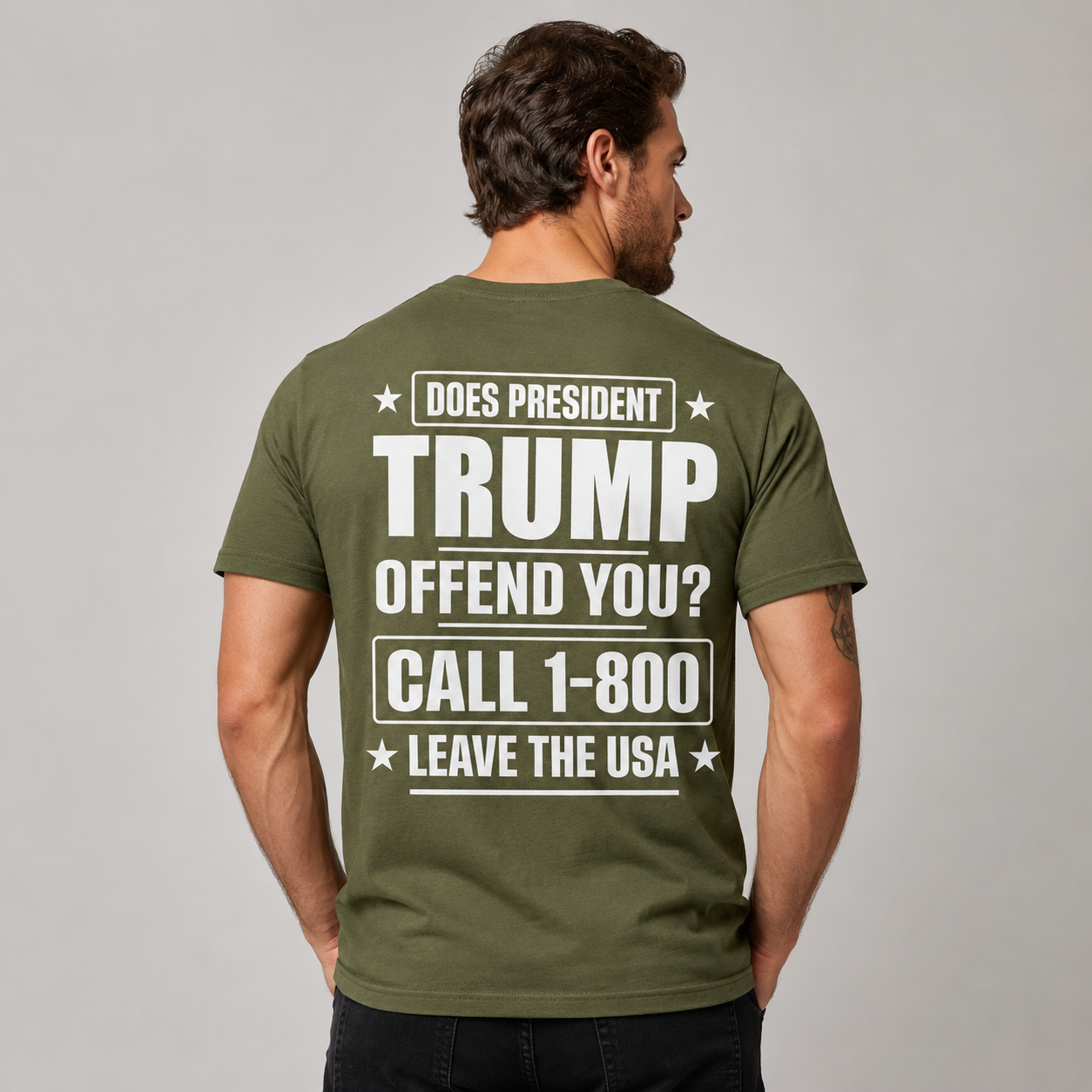 Does President Trump Offend You Funny T-Shirt